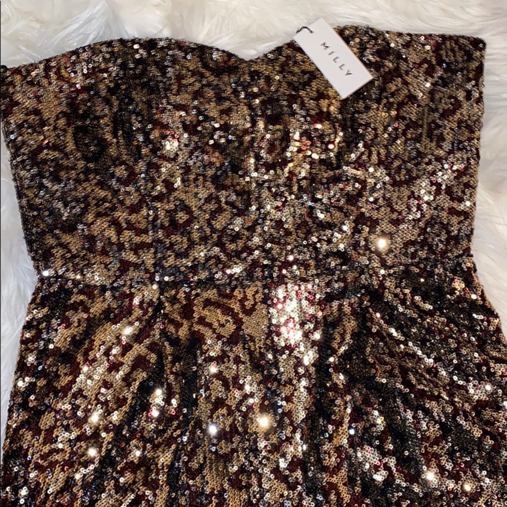 Milly  Sequins Body Suit